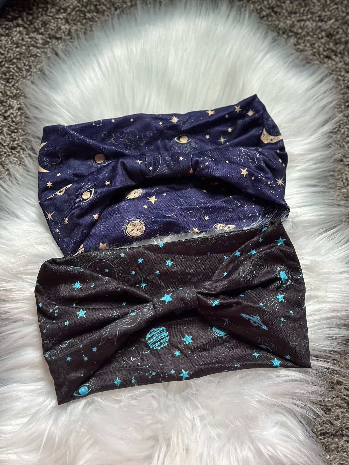 Celestial Print XL Reversible Wrap