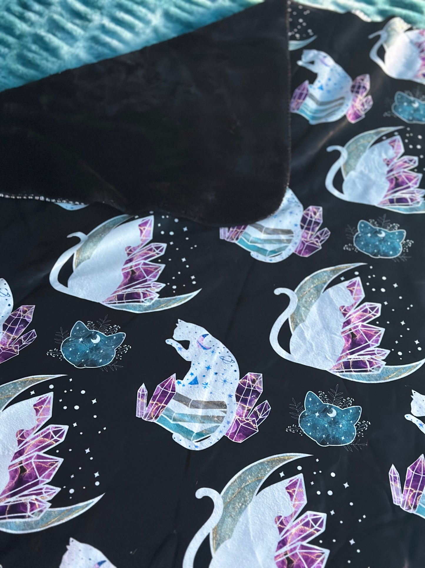 Cats & Crystals Luxe Minky 50x60