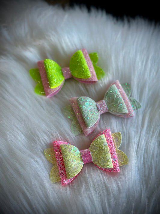 Wicked Inspired Leather Bow