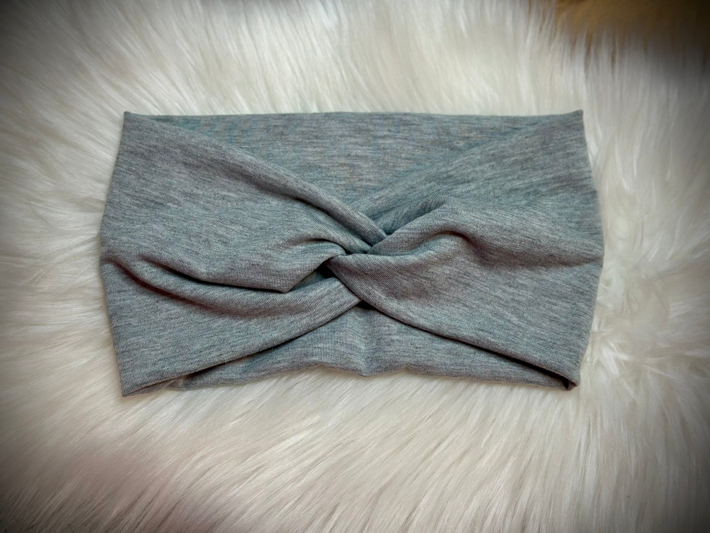Heather Gray XL Twist Wrap