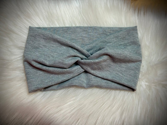 Heather Gray XL Twist Wrap