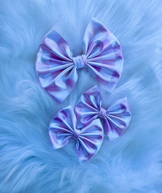 Pleather: Pastel Pearl Checkers