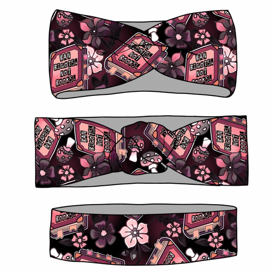 Ban Bigots Not Books Wraps & Scrunchies