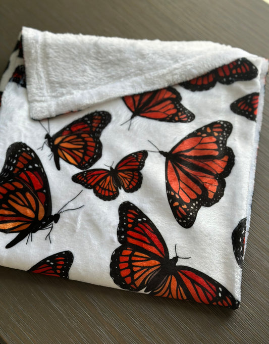 Monarch Minky Blanket