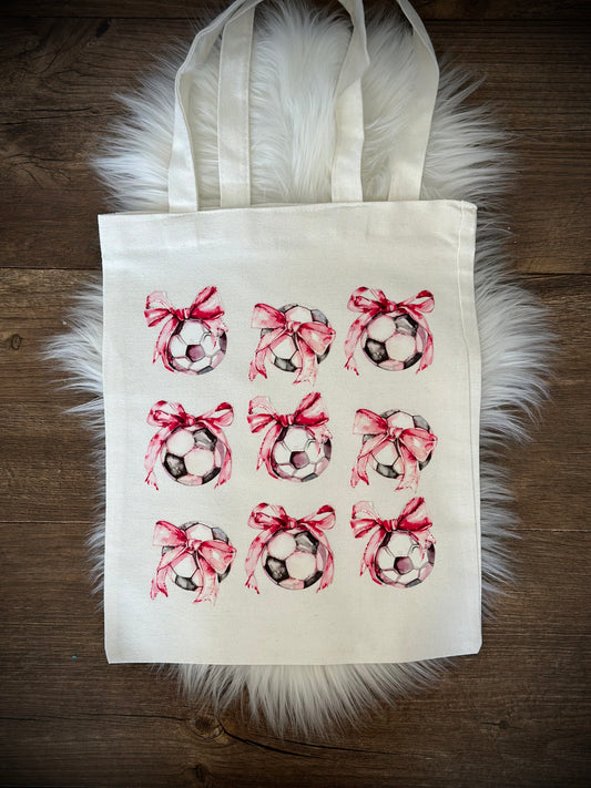 Coquette Soccer Tote