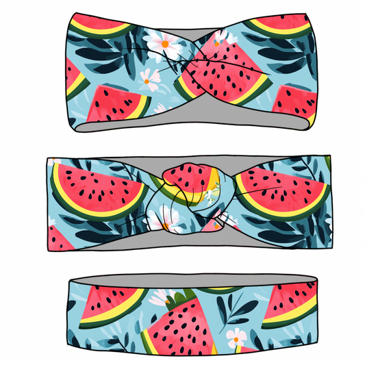 Watermelon Wraps & Scrunchies