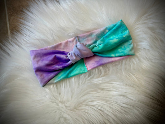 Purple/Blue/Green Tie Dye