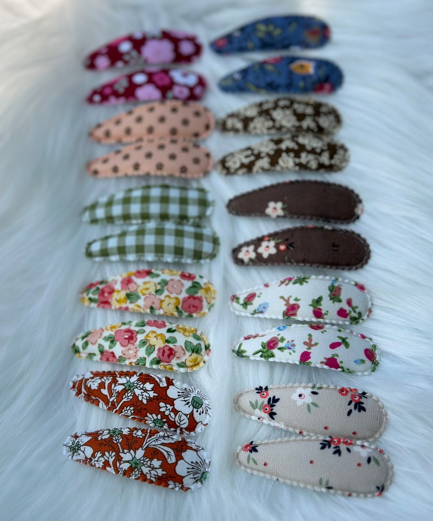 Fabric Snap Clip Sets