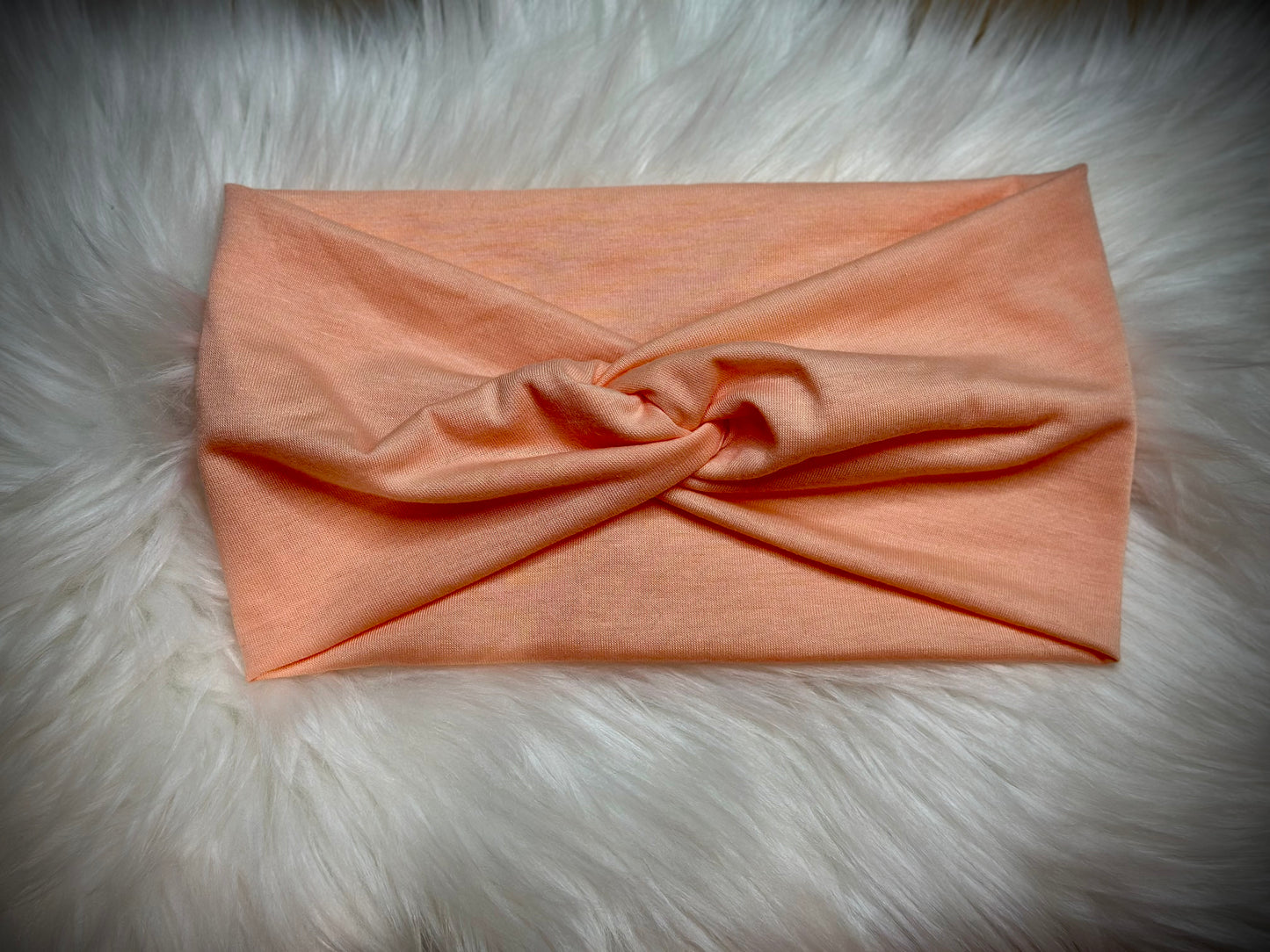 Peach XL Twist Wrap