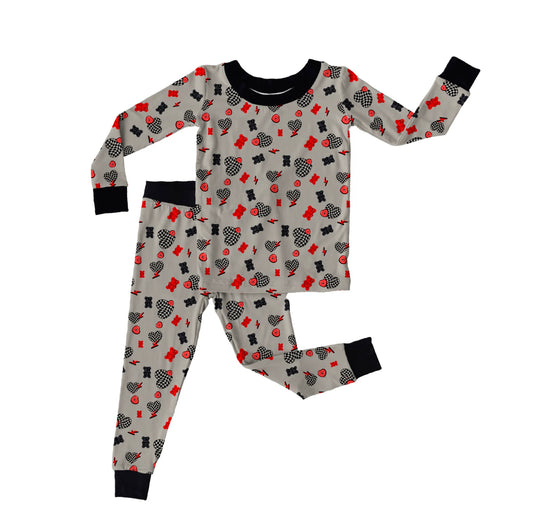 Heart Breaker Bamboo Two Piece Pajamas