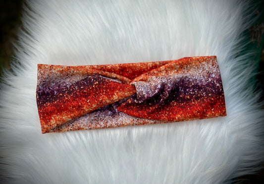 Autumn Glitter Wraps & Scrunchies