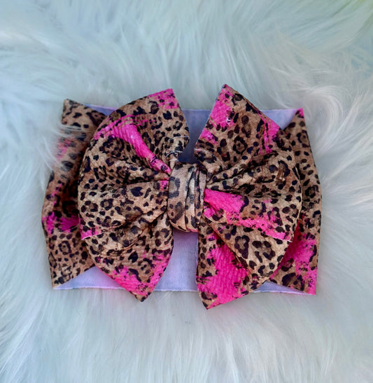 FLAWED: Cheetah Girl Messy Wrap Infant 0-6M