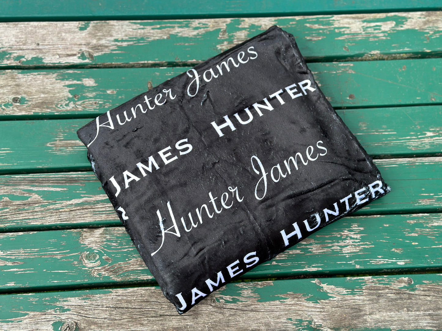 Custom Print Minky Blanket