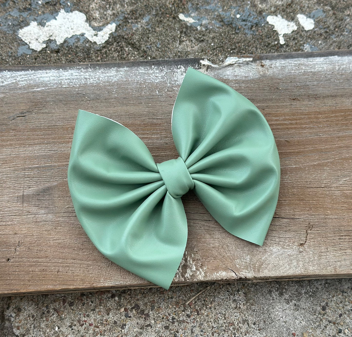 Leather: Sage