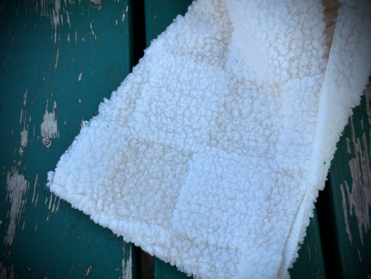 Sherpa: Ivory Checkered