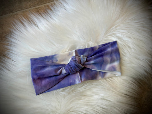 Purple/Blue Tie Dye
