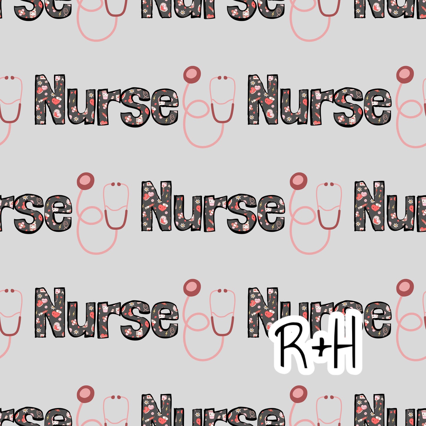 Nurse Dusty Pink Luxe Minky Blanket