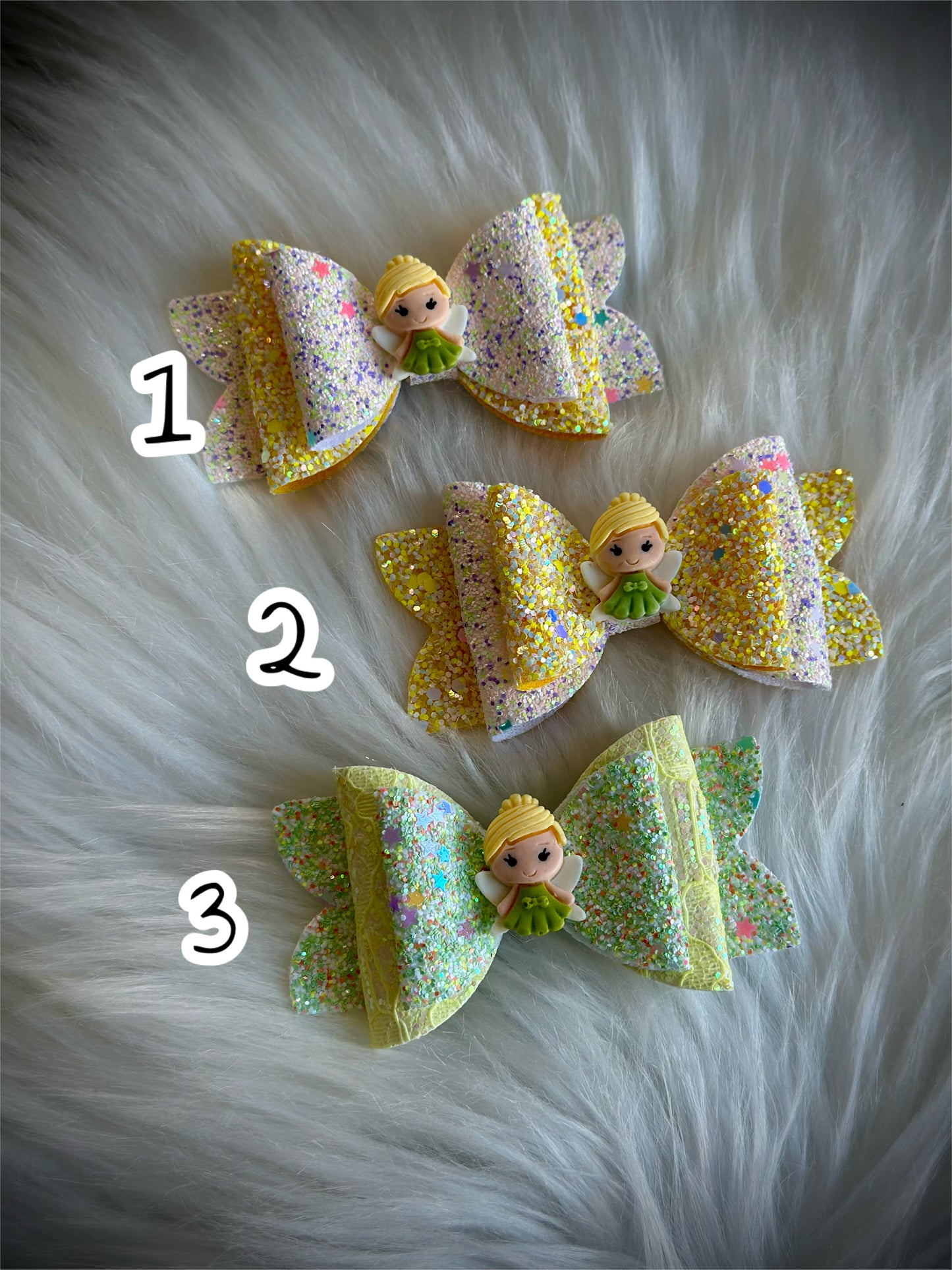 Neverland Fairy Leather Bow