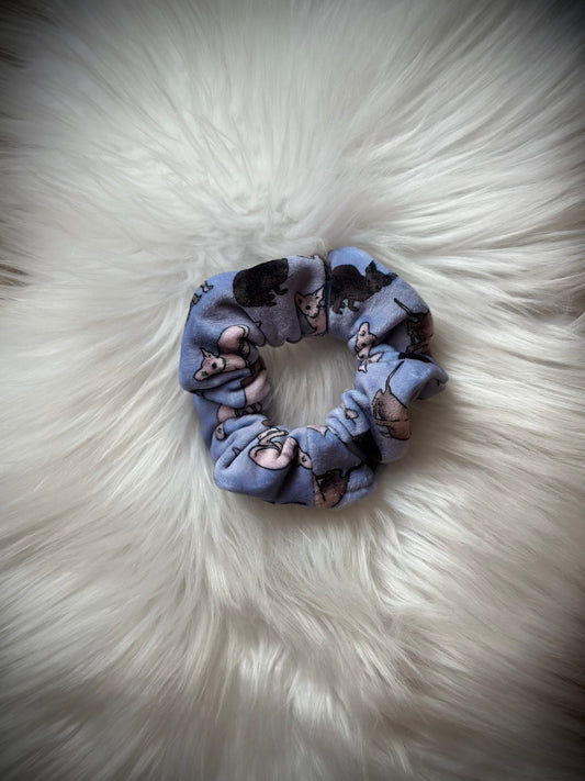 Hairless Cats Velvet Scrunchy