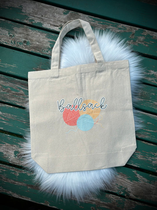 Ballsack Canvas Tote