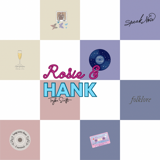 Swift Era Checkered Minky Blanket