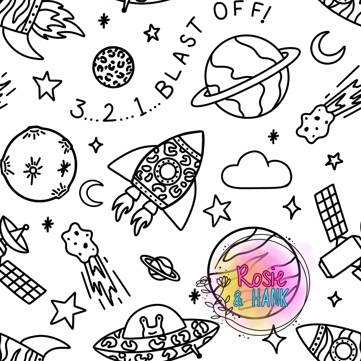 Washable Coloring Mat