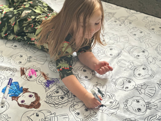 Washable Coloring Mat