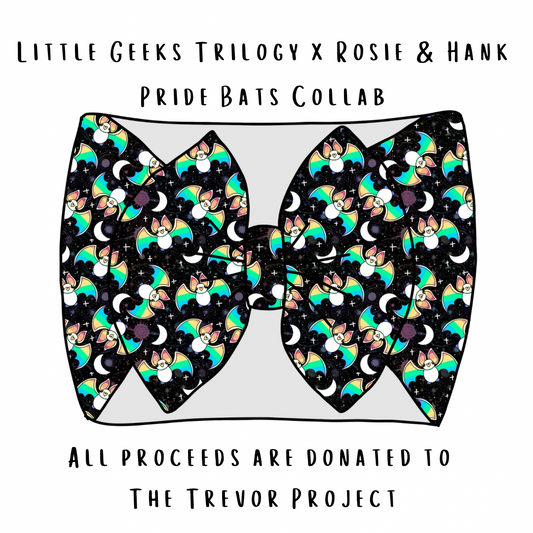 Little Geeks x Rosie & Hank Pride Bats Collab