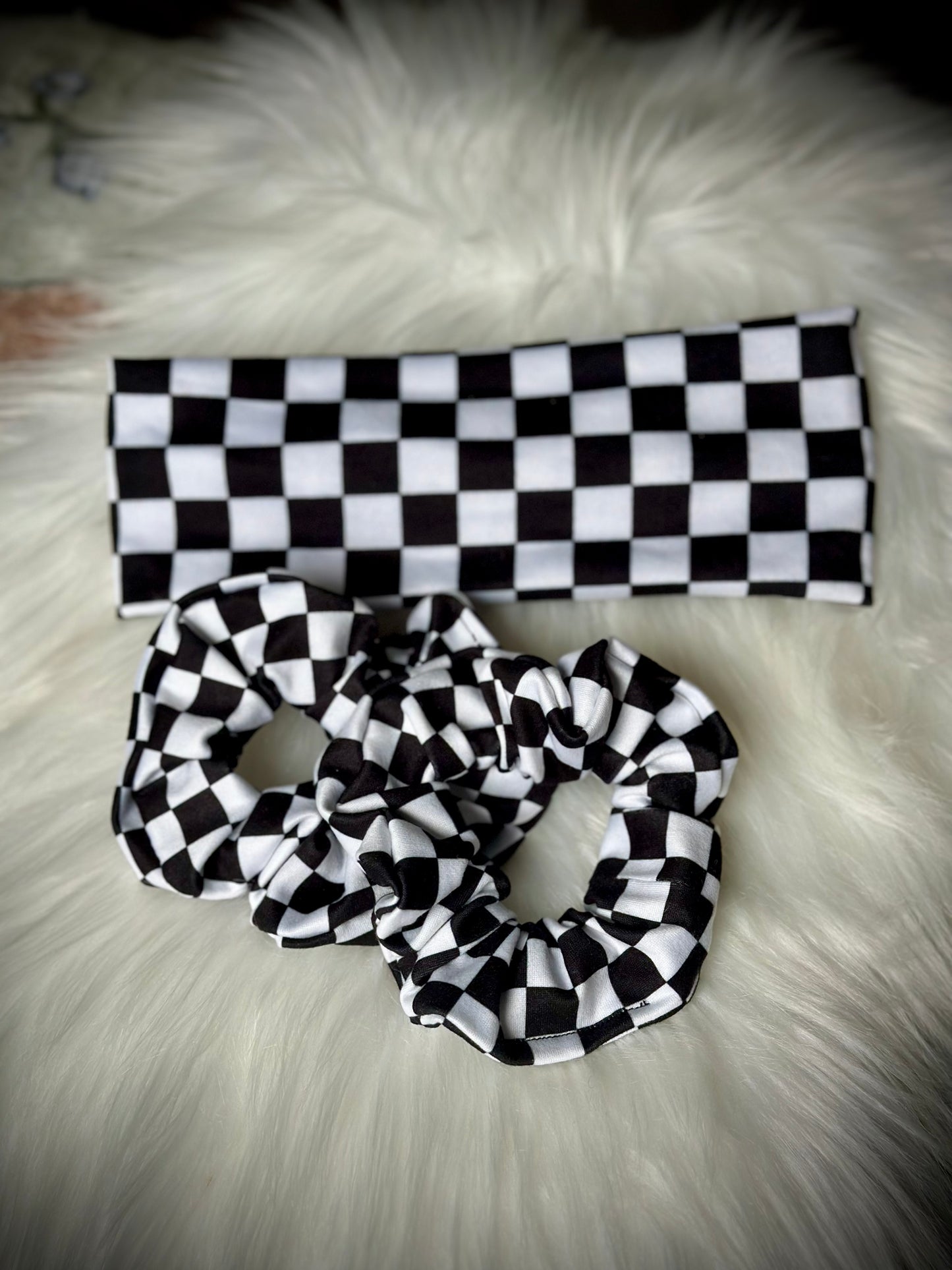 Black & White Check