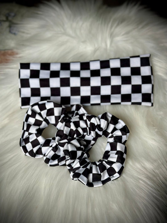 Black & White Check
