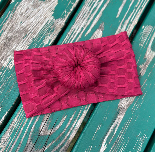 Honeycomb: Wine Red