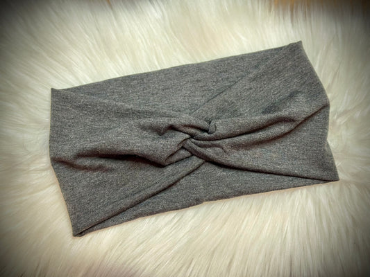 Heathered Charcoal XL Twist Wrap
