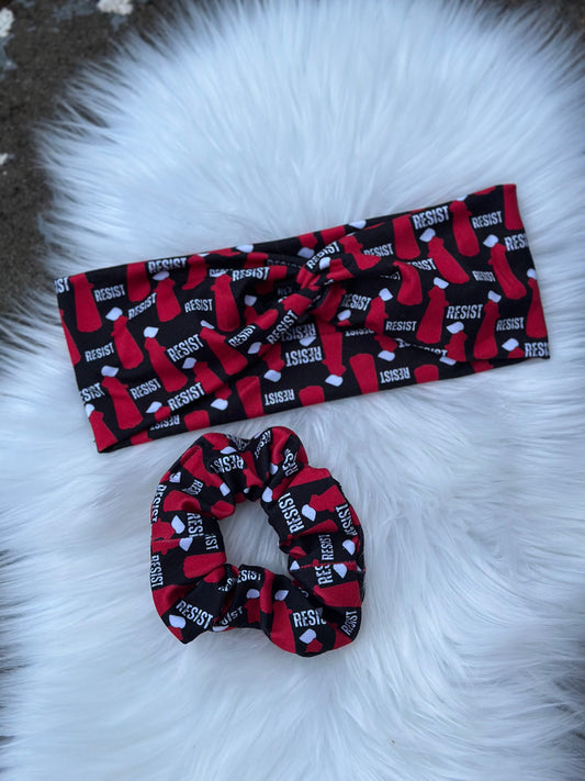 Resist Wraps & Scrunchies