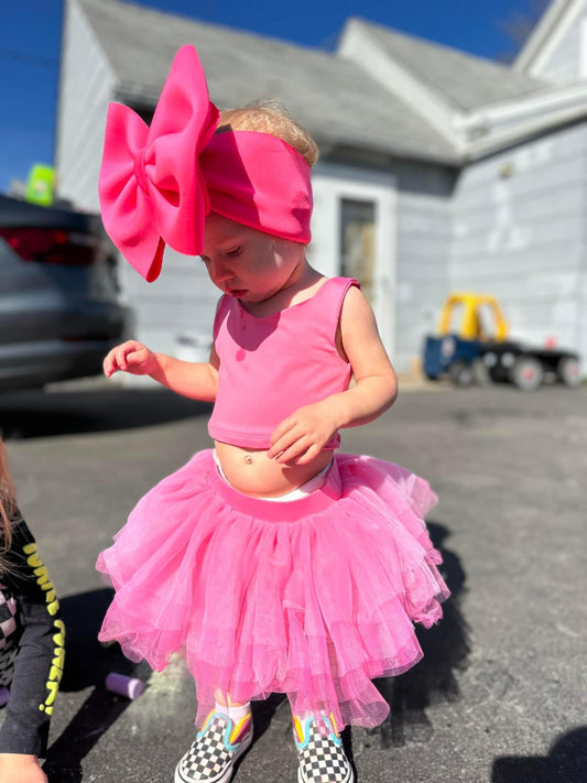 Neon Pink Puff