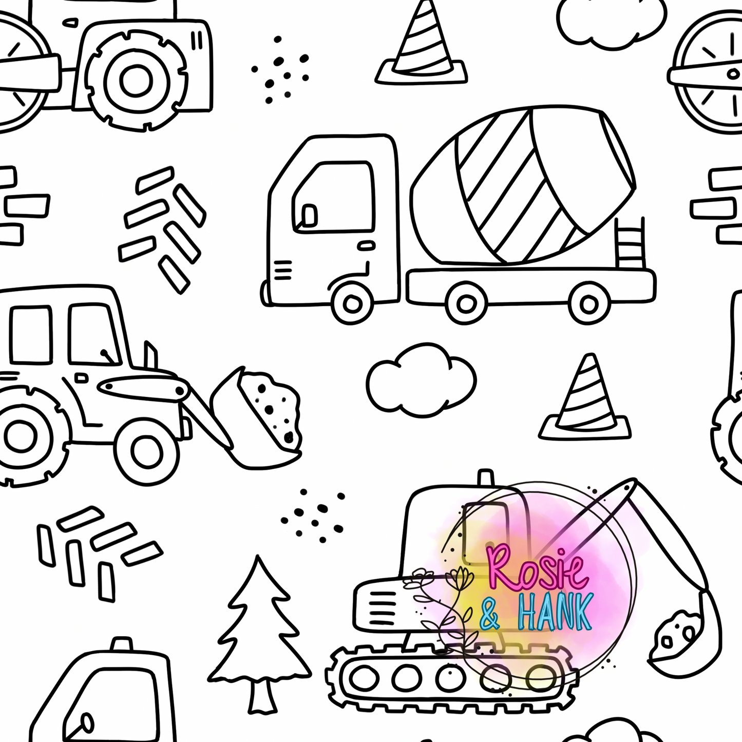 Washable Coloring Mat