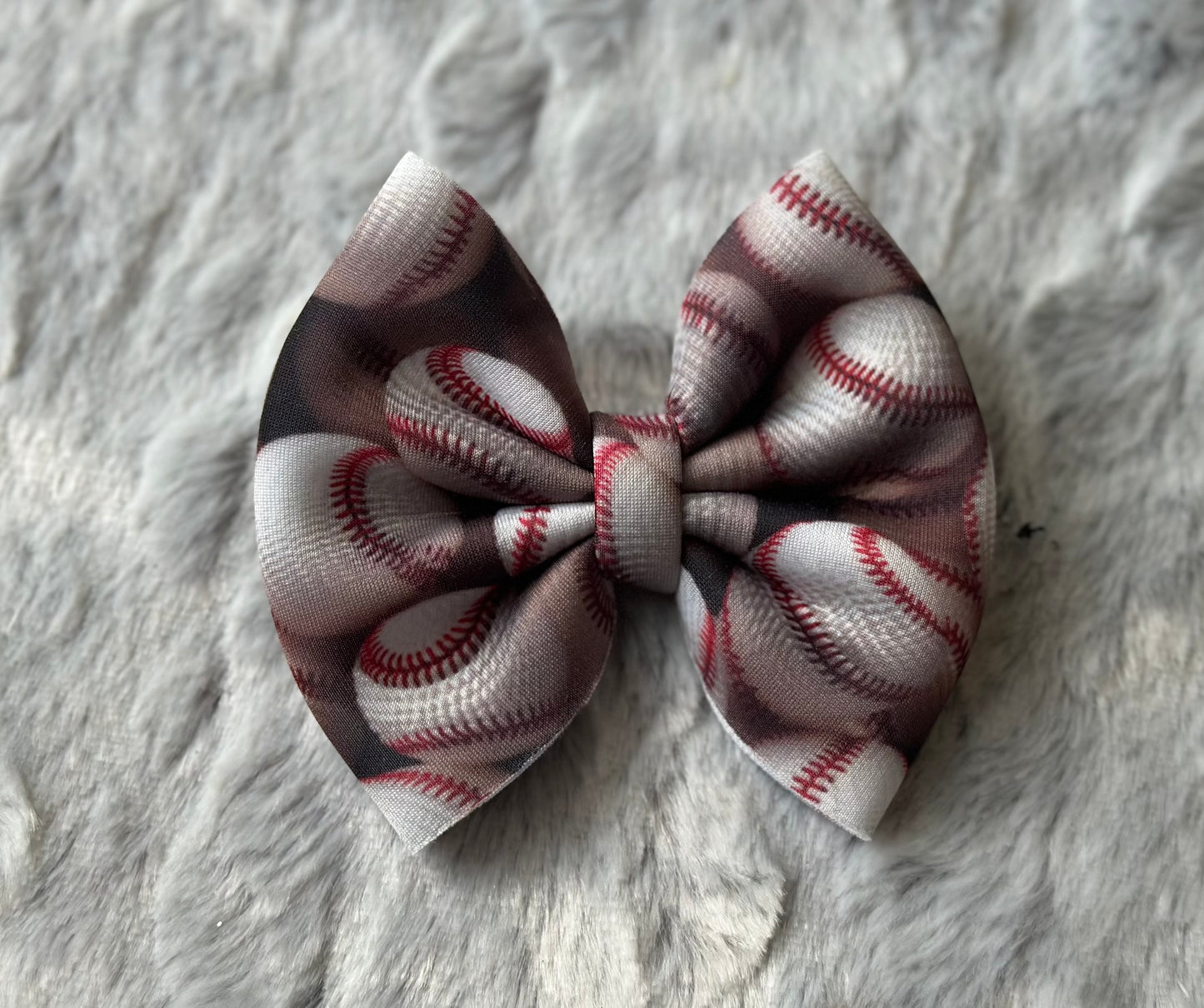 Faux Embroidery Baseball