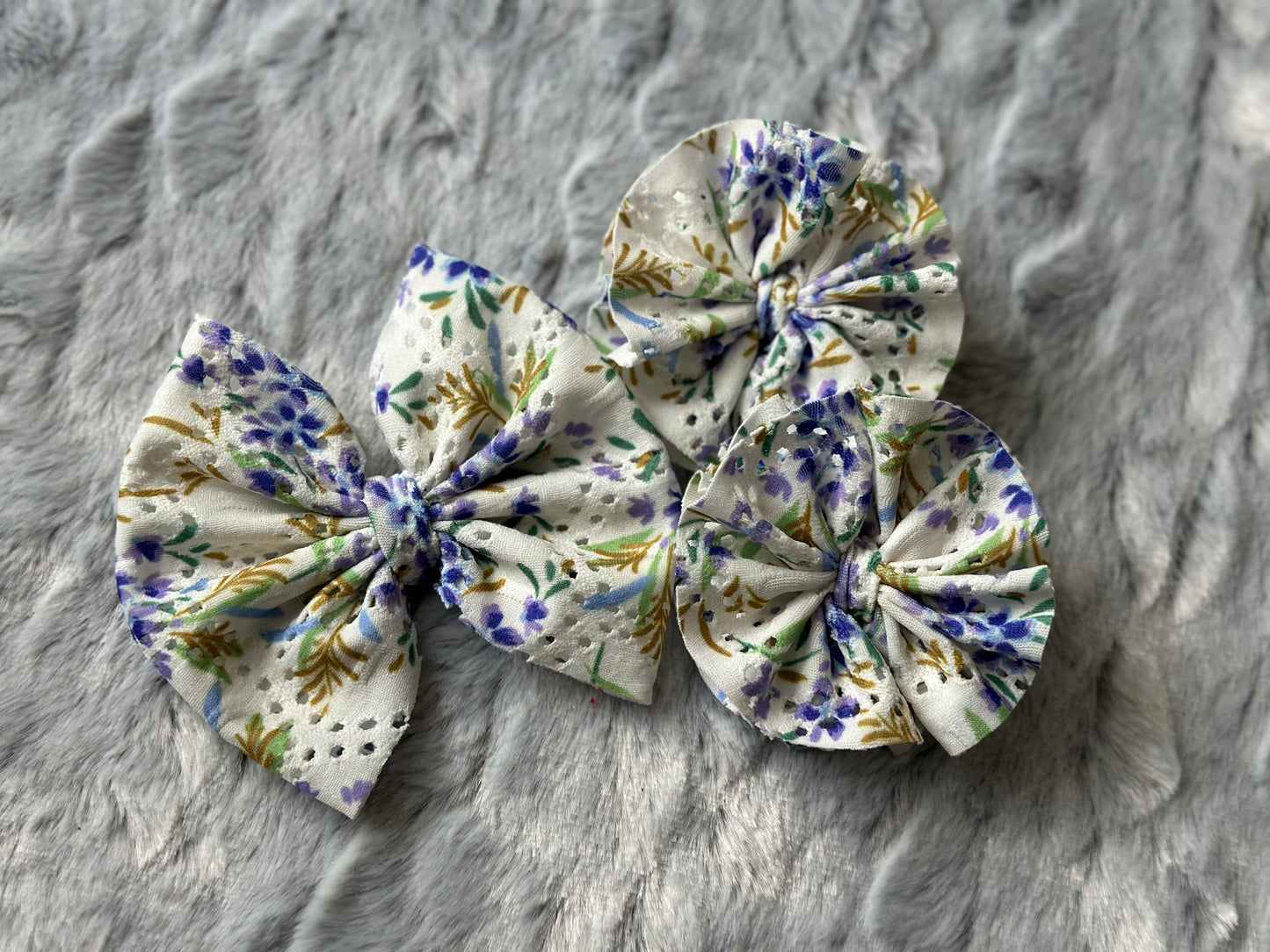 Eyelet: Blue Bonnet