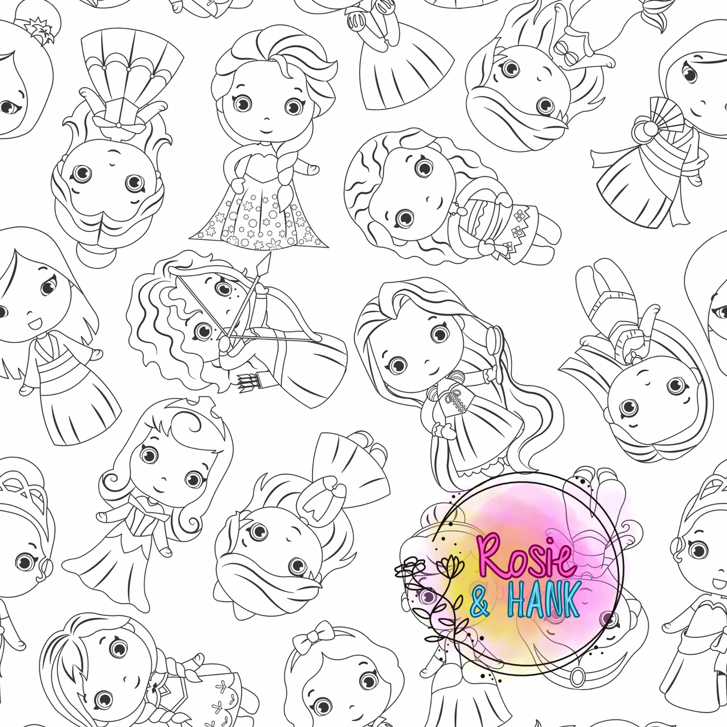 Washable Coloring Mat