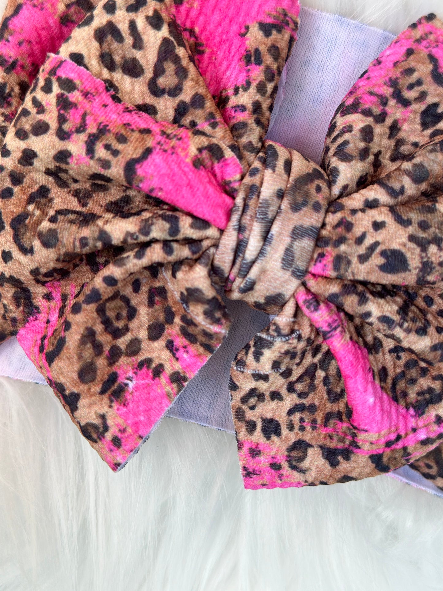 FLAWED: Cheetah Girl Messy Wrap Infant 0-6M