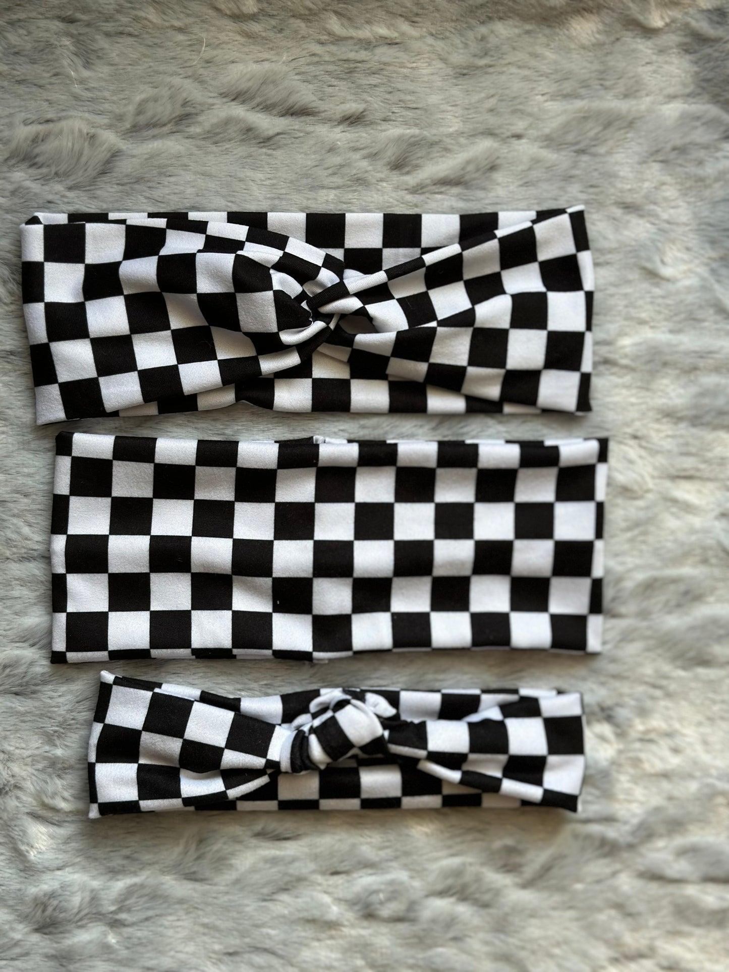 Black & White Check