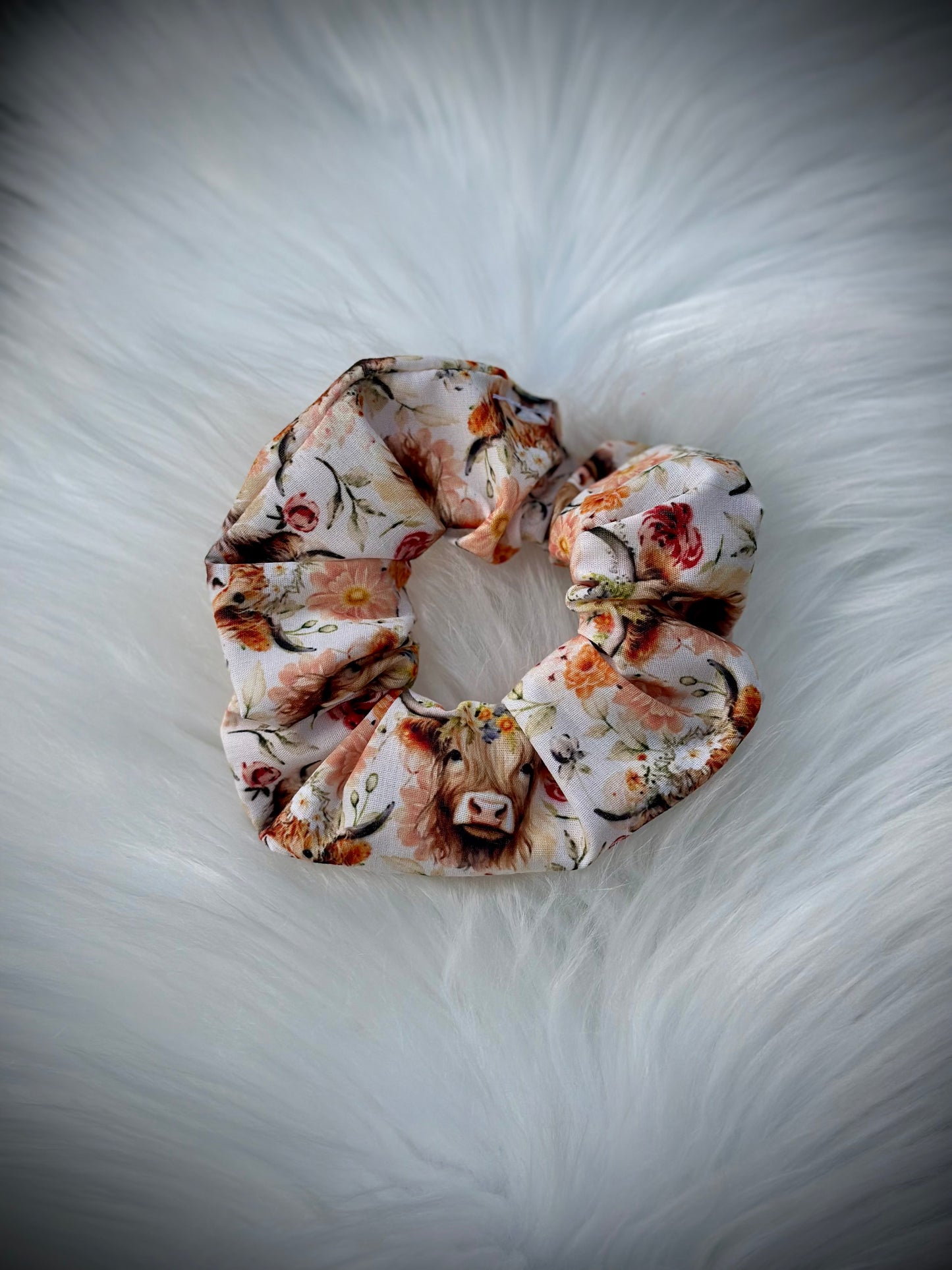 Highland Floral Scrunchy