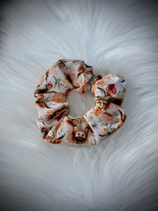 Highland Floral Scrunchy