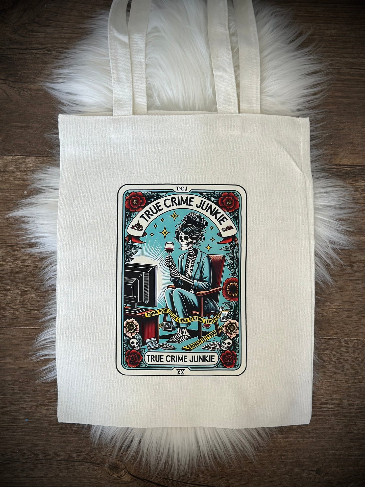 Crime Junkie Tote