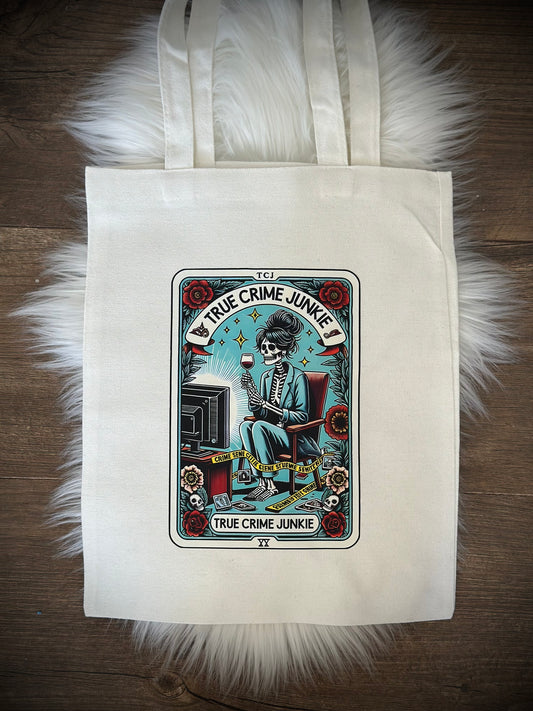 Crime Junkie Tote