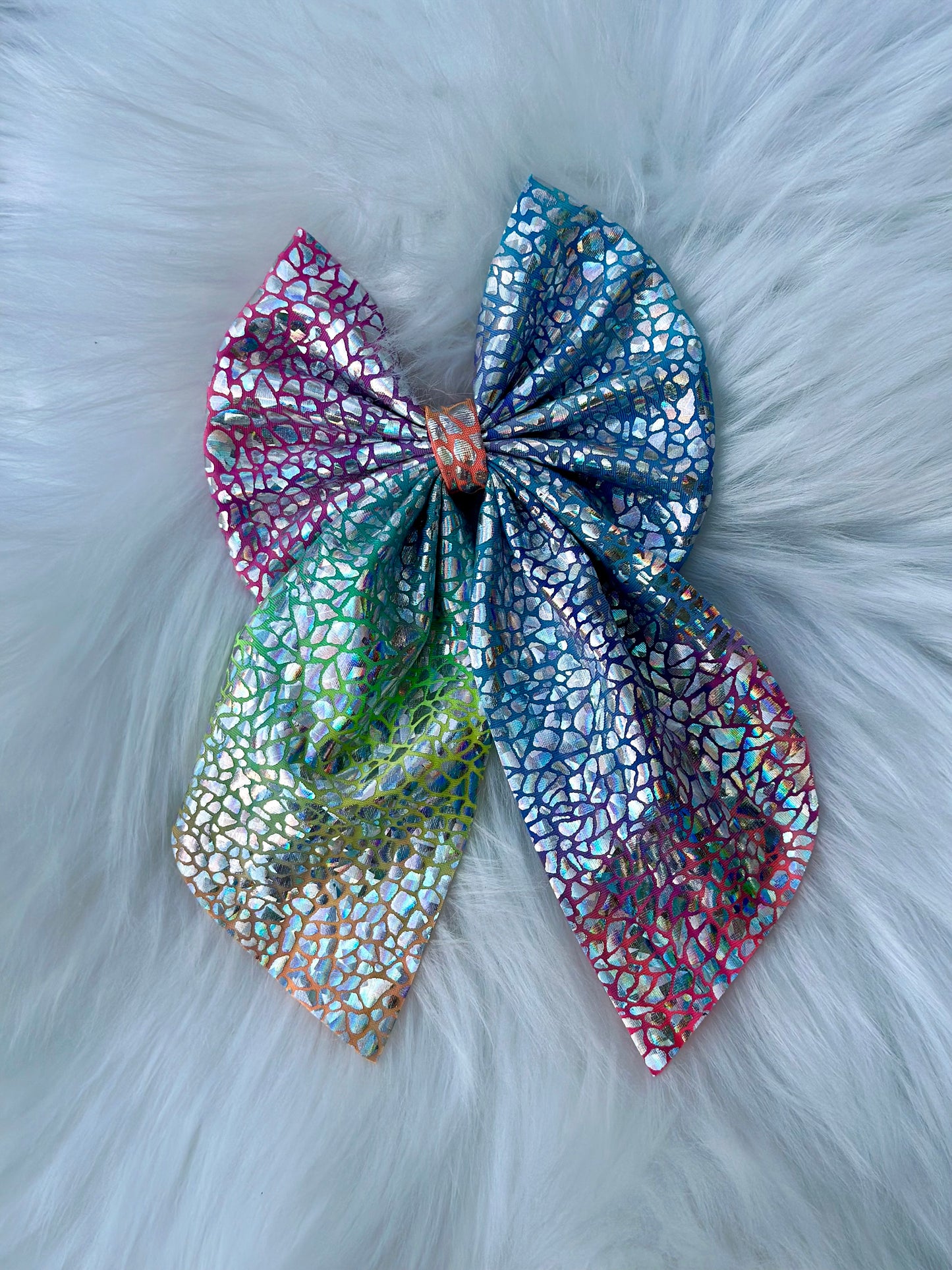 Shattered Holo Rainbow Tie Dye