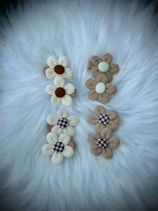 Sweater Flower Piggies