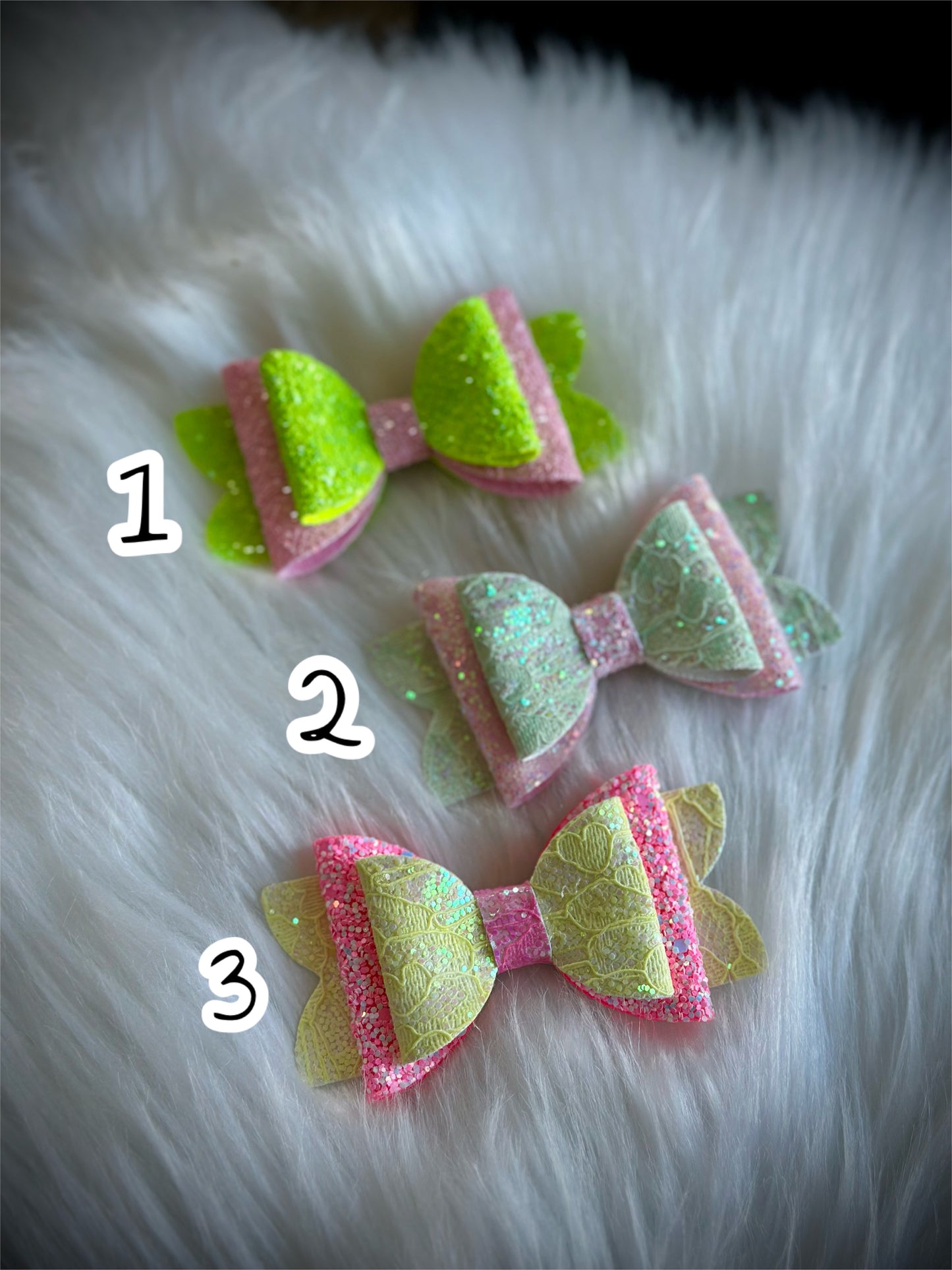 Wicked Inspired Leather Bow
