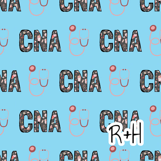 CNA Blue Luxe Minky Blanket