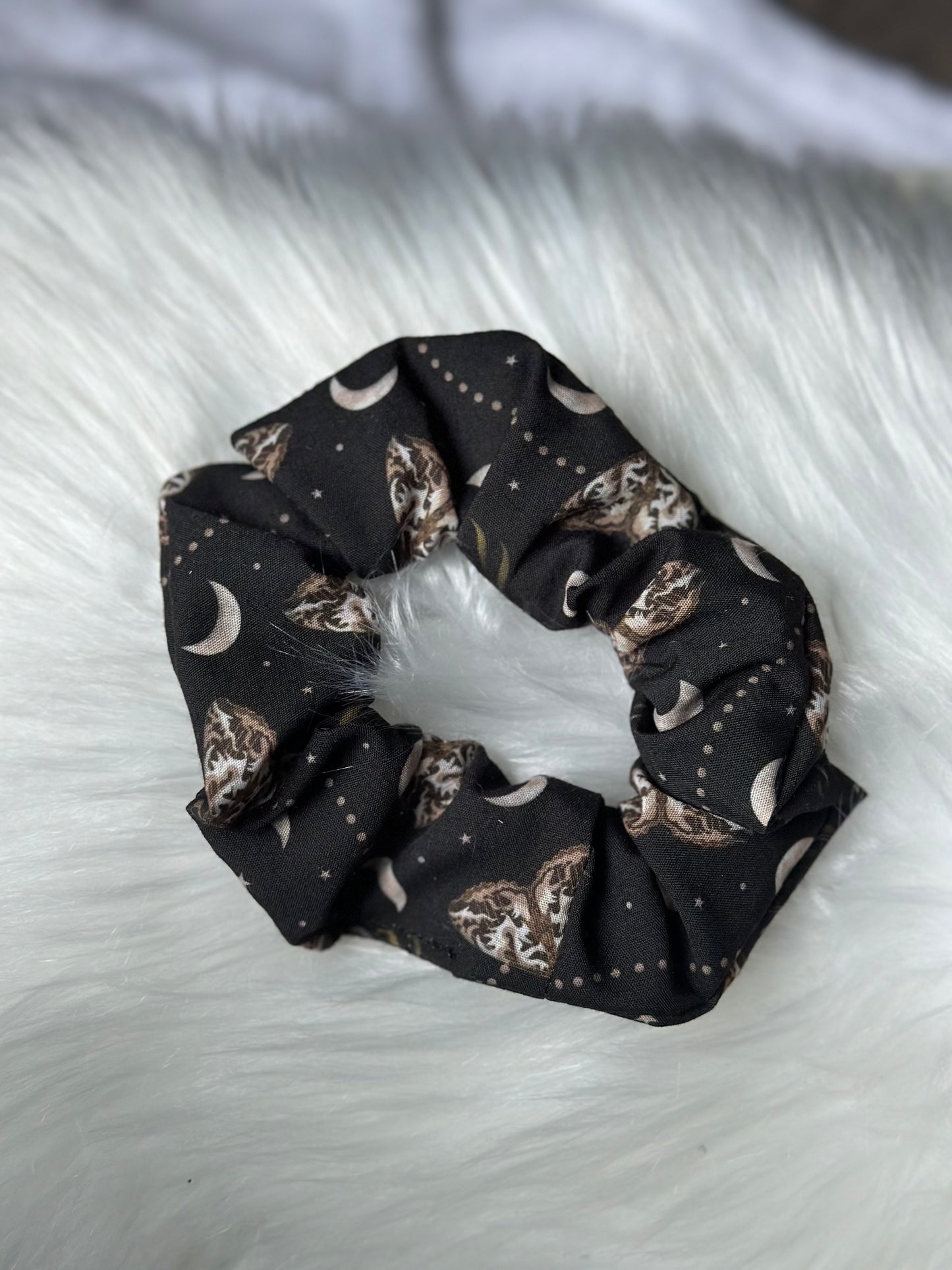 Lunar Moth Scrunchy