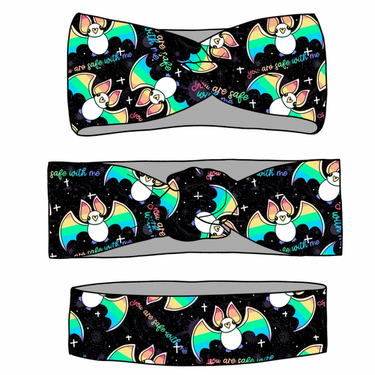 You Are Safe With Me Wraps & Scrunchies